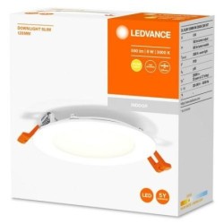 FOCO DOWNLIGHT SLIM 120MM 8W 3000K 230V BLANCO