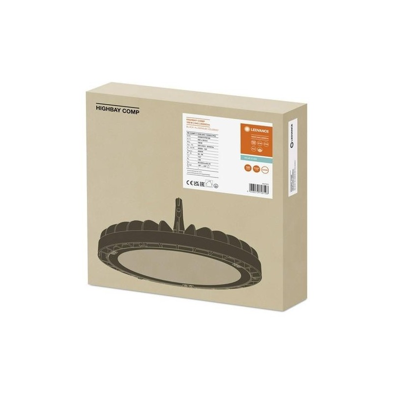 CAMPANA COMPACT 166W 4000 IP65 20000LUM