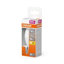 BOMBILLA LED VELA 4.9W/827 E14 CALIDA