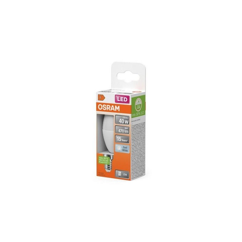 BOMBILLA LED VELA 4.9W/840 E14 NEUTRA