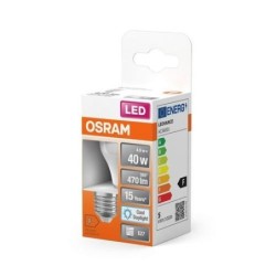 BOMBILLA LED ESFERICA 4.9W/865 E27 FRIA