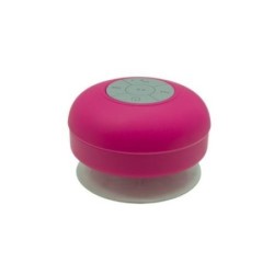 ALTAVOZ BLUETOOTH RESISTENTE AL AGUA ROSA PC08504