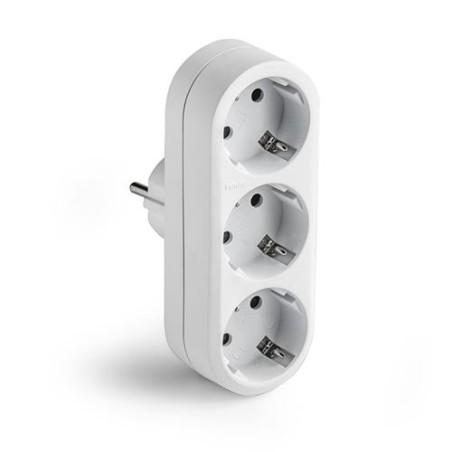 ADAPTADOR TRIPLE TT 16A-250V BLANCO 1333