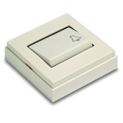 PULSADOR TIMBRE SUPERFICIE 5010 BLANCO