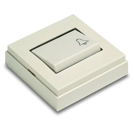 PULSADOR TIMBRE SUPERFICIE 5010 BLANCO