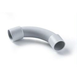 CURVA TUBO PVC RIGIDO 25MM (BOLSA-5 UND)