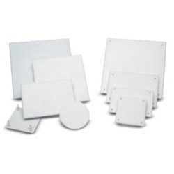 TAPA CAJA EMPOTRAR+EMPALME REDONDA 100 C/G
