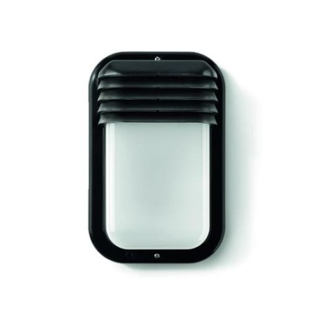 APLIQUE ECOLED VERTICAL E27 18 W. NEGRO 4415G