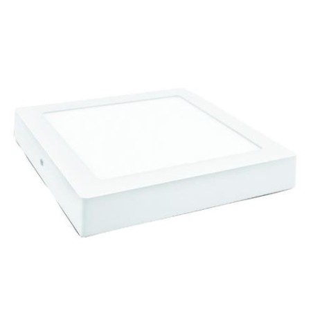 DOWNLIGHT LED 18 W. SUPERFICIE CUADRADO BCA. FRIA