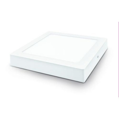 DOWNLIGHT LED 24 W. SUPERFICIE CUADRADO BCA. FRIA