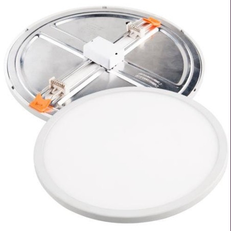 DOWNLIGHT LED AJUSTABLE REDONDO BLANCO 15W. NEUTRA