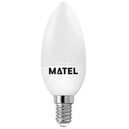 BOMBILLA LED 5 W. VELA E14 LUZ CALIDA 21840
