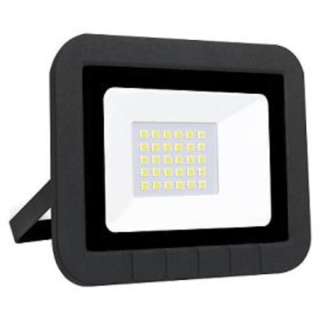 PROYECTOR LED PLANO NEGRO 75W. FRIA 25996