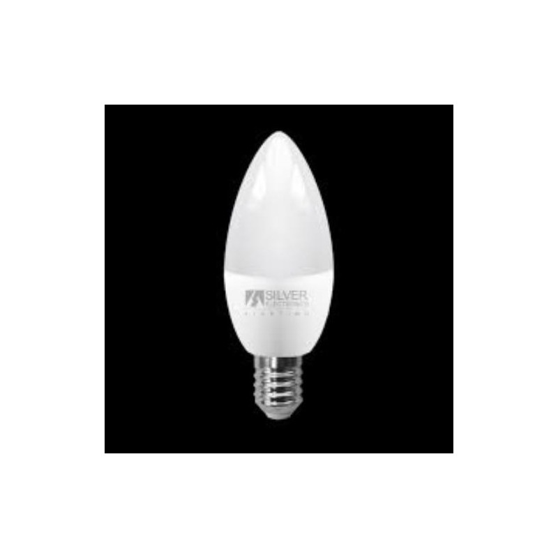 BOMBILLA LED ECO VELA E14 600LM 7W 6000K 160