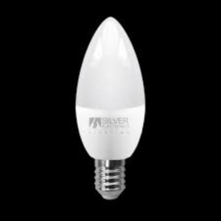 BOMBILLA LED ECO VELA E14 600LM 7W 6000K 160