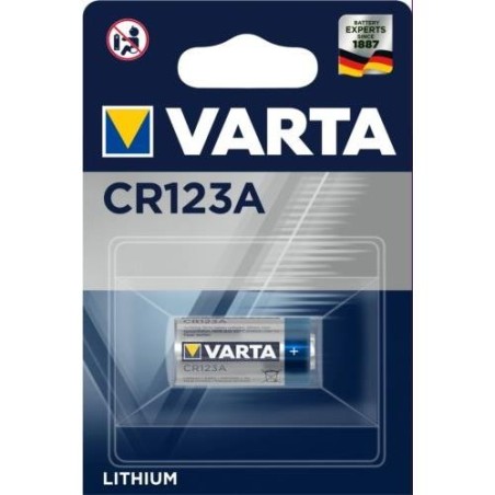 PILA LITIO CR123A VARTA 3V 6205
