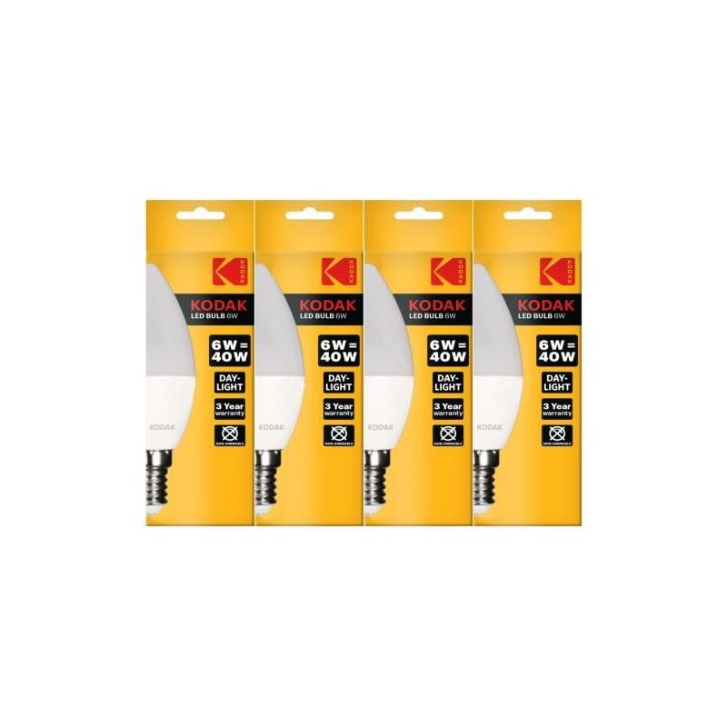 BOMBILLA LED VELA C37 E14 6W. DIA 30415737