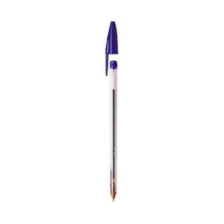 BOLIGRAFO CRISTAL AZUL (CAJA-50)