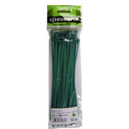 BRIDA NYLON VERDE 140X3,6 ( CENT. )