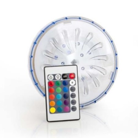 PROYECTOR LED COLOR P/PISCINA ELEV.C/MANDO PLED1C