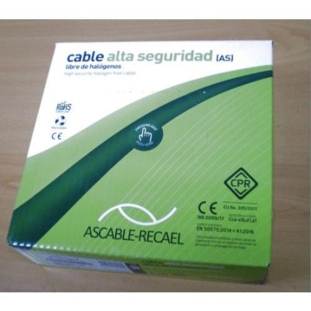 CABLE H07Z1-K CPR 2.5 MM. MARRON ( M. )