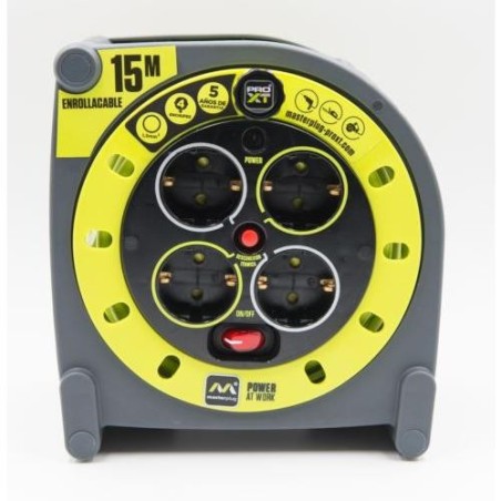 EXTENSIBLE 4 TOMAS 16A 15M. PRO-XT HME15164SL-PX