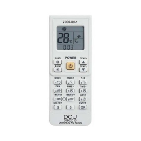 MANDO A DISTANCIA UNIVERSAL P/ AIRE ACONDICIONADO
