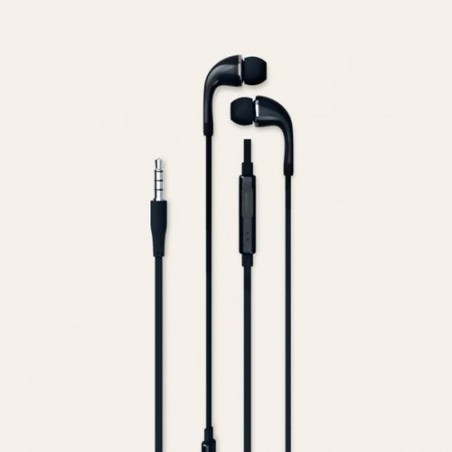 AURICULARES CONTACT C/MICROFONO - NEGRO