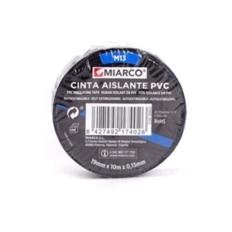 CINTA AISLANTE M13 20MX19MM. AZUL 26667