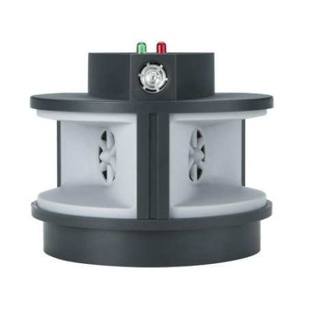 REPELE HORMIGAS 500M2 ULTRASONIDOS GRIS/NEGRO