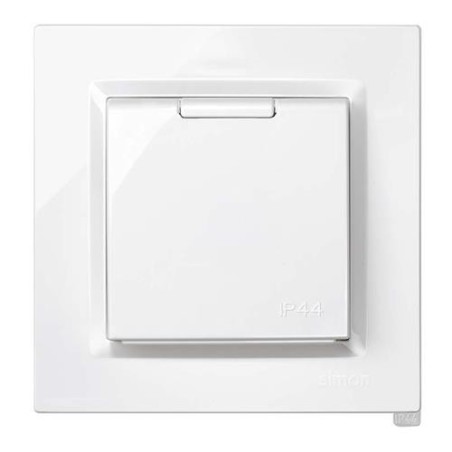 ENCHUFE SCHUKO MONOBLOC BLANCO. SER 10 F1091450030