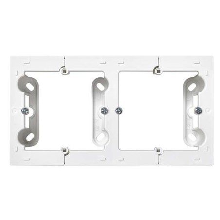 CAJA DOBLE SUPERFICIE BLANCO. SERIE 10 F1090752030