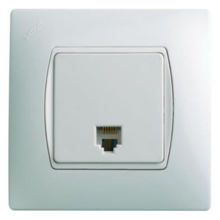 TOMA TELEFONO RJ-11 BLANCA G27480-35 S27