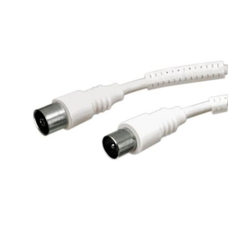 CABLE CONEXION TV BLANCA 1.5M. RG59 37.004/1.5