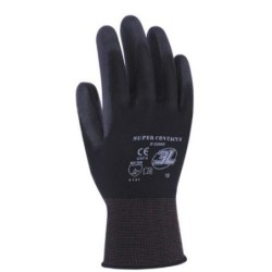 GUANTE SUPERCONTACT N NEGRO TALLA 10 SC-2000