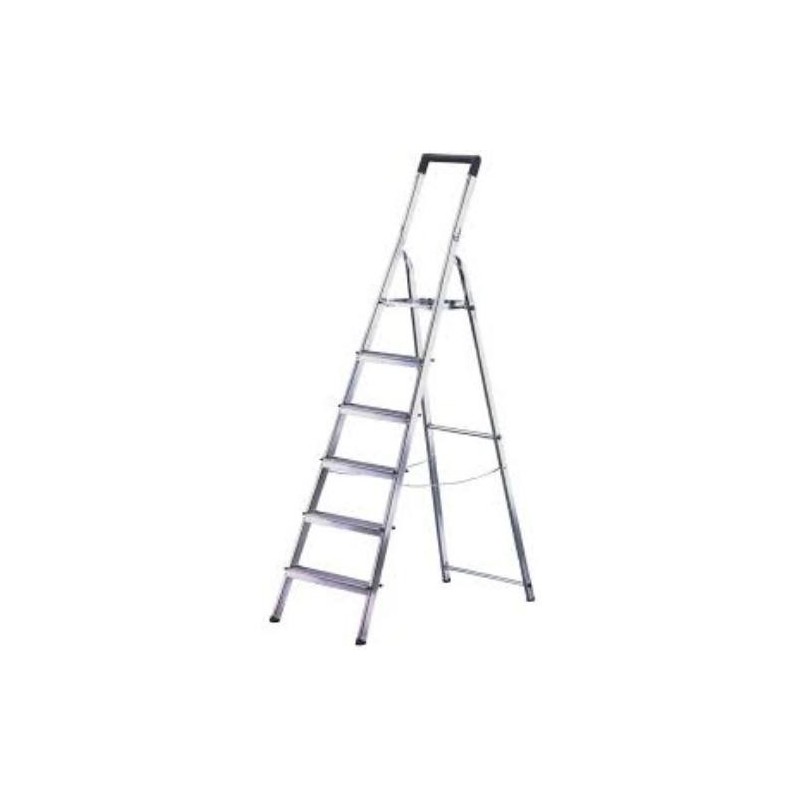 ESCALERA DOMESTICA STANDAR 6 PELDAÑOS L40 PLASTICA