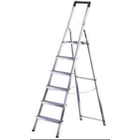 ESCALERA DOMESTICA STANDAR 8 PELDAÑOS L40 PLASTICA