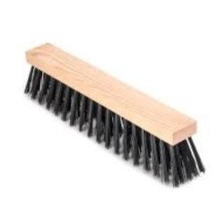 CEPILLO BARRENDERO MADERA NEGRO 43CM