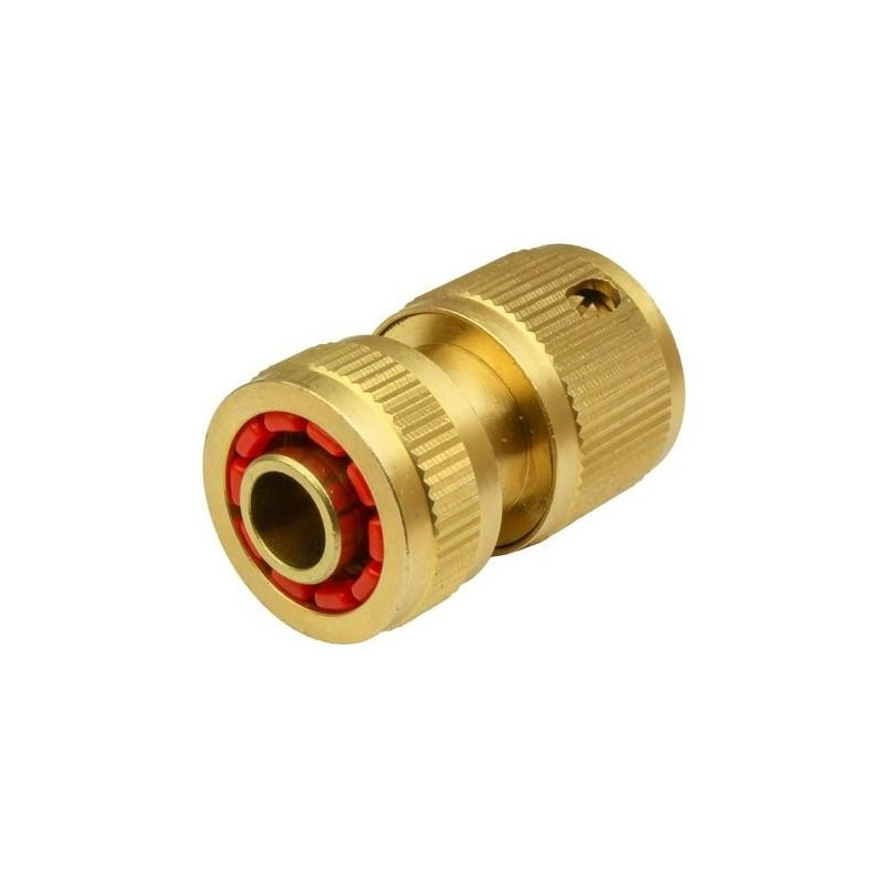 ENCHUFE RAPIDO CON STOP PARA MANGUERAS 15MM
