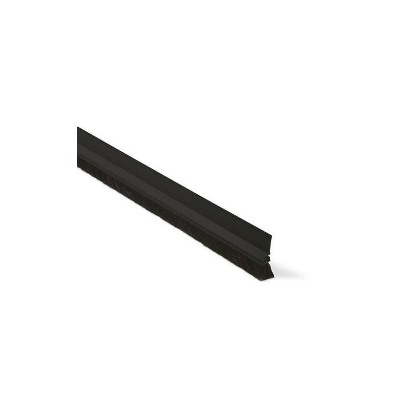 BURLETE SUELO DESNIVELADO PELO 100CM 18MM NEGRO