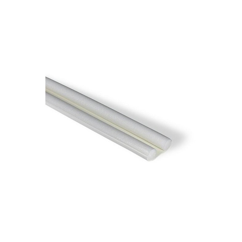 BURLETE DOBLE BAJO PUERTA ESPUMA 95CM BLANCO