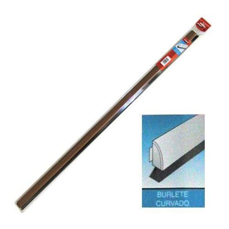 BURLETE CURVADO 100 MADERA CLARA B80330Y