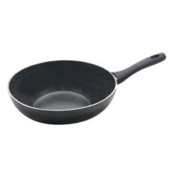 WOK ALUMINIO FORJADO NATIVA 28CM