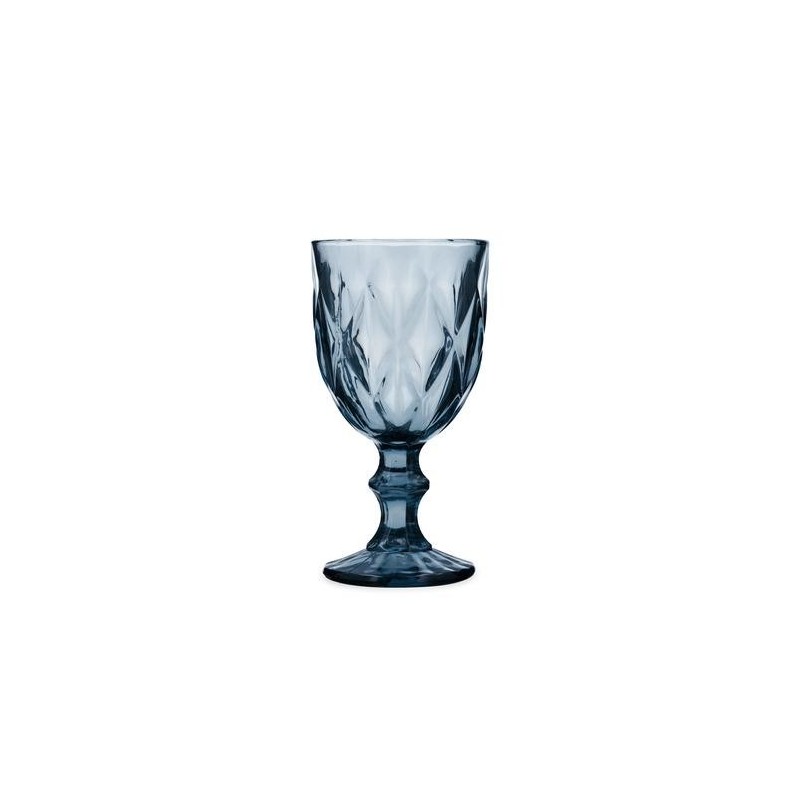 COPA VIDRIO AZUL 6UDS 23,5CL MAIA QUID 5428068