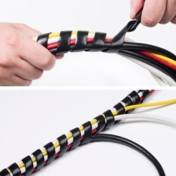 ESPIRAL CABLES NEGRO 2.5M 10-40MM Ø CTW2.5B