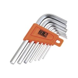 JGO.7 LLAVES ALLEN CORTAS EXA.NIQ.1.5 A 6MM.170607