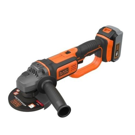 AMOLADORA 18V 125MM BATERIA 4,0AH 1 DISCO 125M