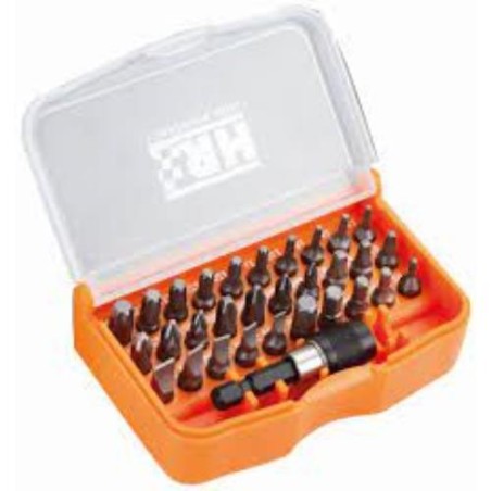 JUEGO 30 PUNTAS ATORNILLAR 1/4 + ADAPTADOR 170490