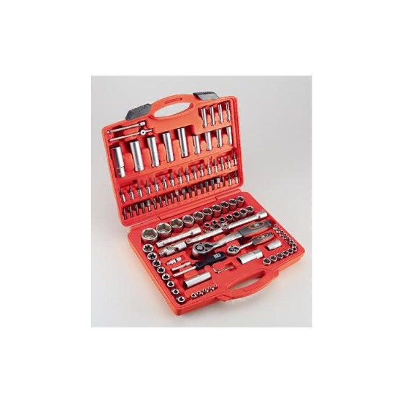 JUEGO LLAVE VASO 110 PIEZAS 1/2+1/4 192393