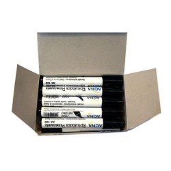 ROTULADOR PERMANENTE FINO (CAJA DE 10) AZUL 45234